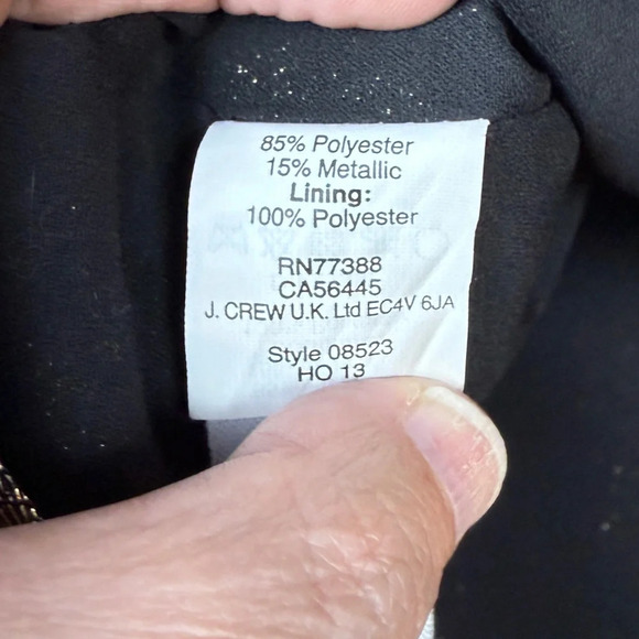 Madewell Metallic Gold A-line Mini Skirt, Size 12 - Picture 7 of 8